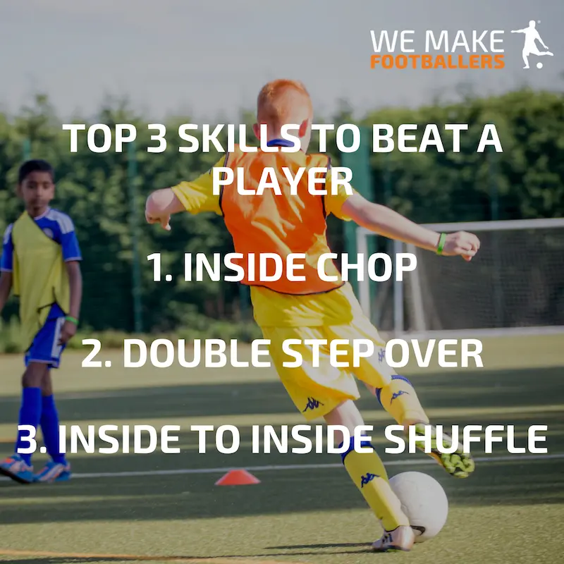 Top 3 football skills to beat your defender